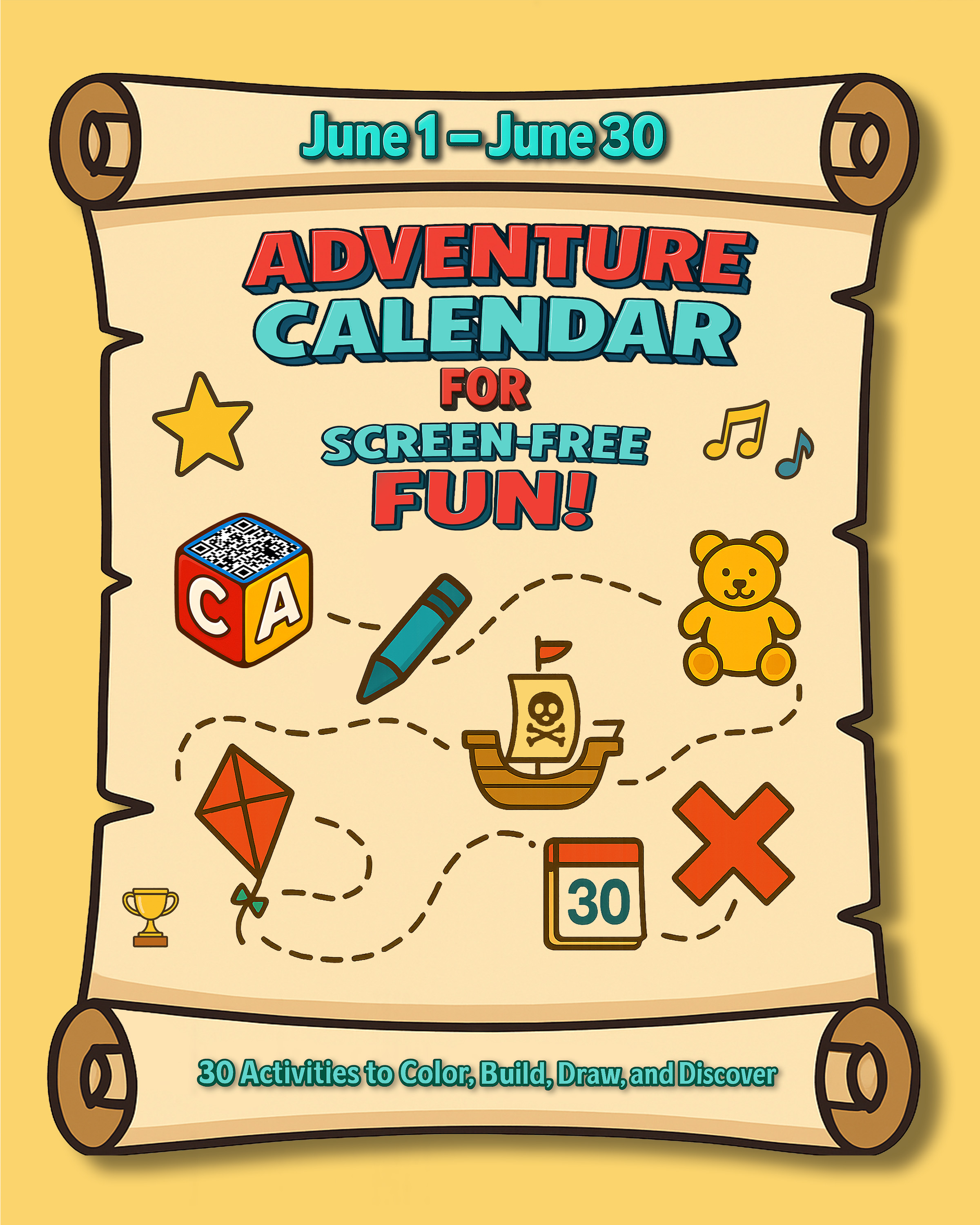 Screen-Free Adventures June